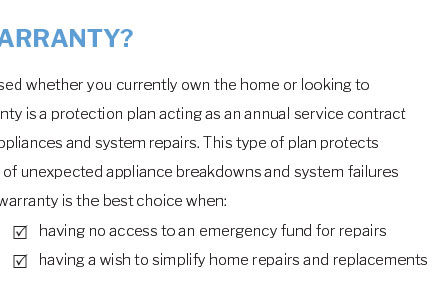 home warranty association